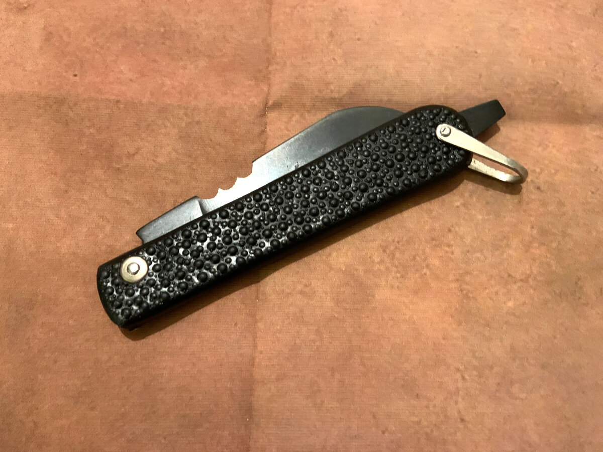 Нож монтера электрика СССР фото автора