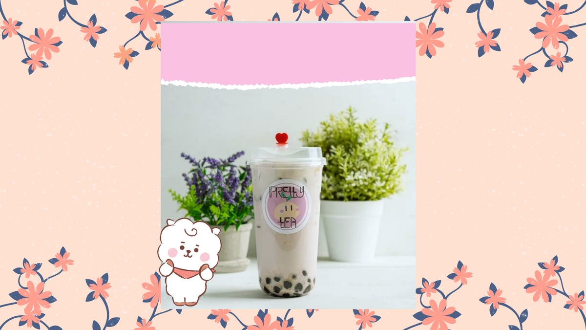 Классика — Taro Bubble Tea (фото~@pretty.tea.bar).