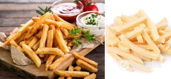 Картофель фри в духовке