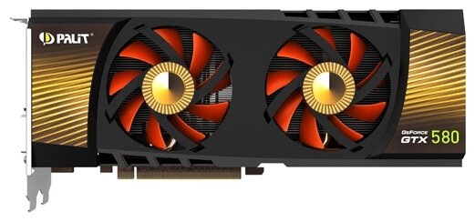 GeForce GTX 580 версия от Palit