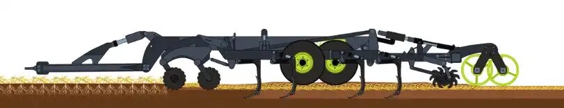 Технологический процесс работы комбинированного почвообрабатывающего агрегата ЧДА-7 (источник: veles-alt.com)