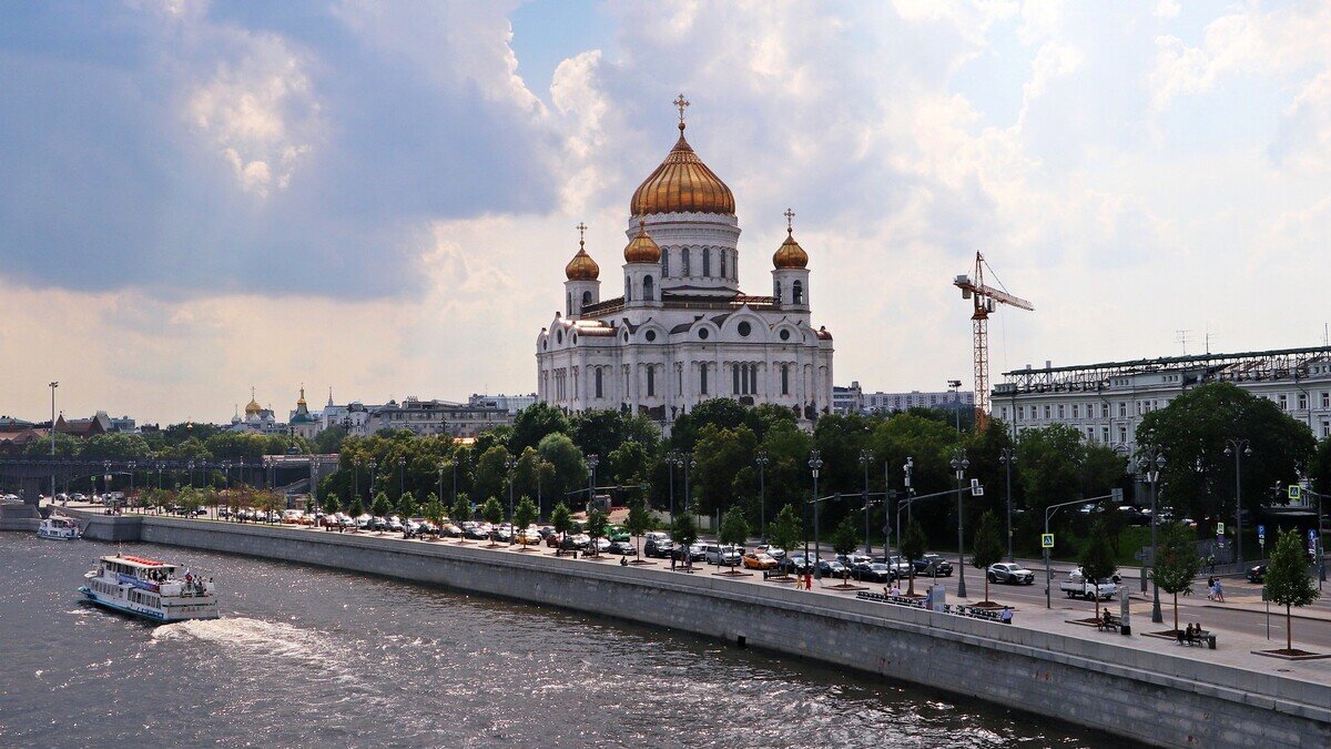 смотровая площадка на храме христа спасителя