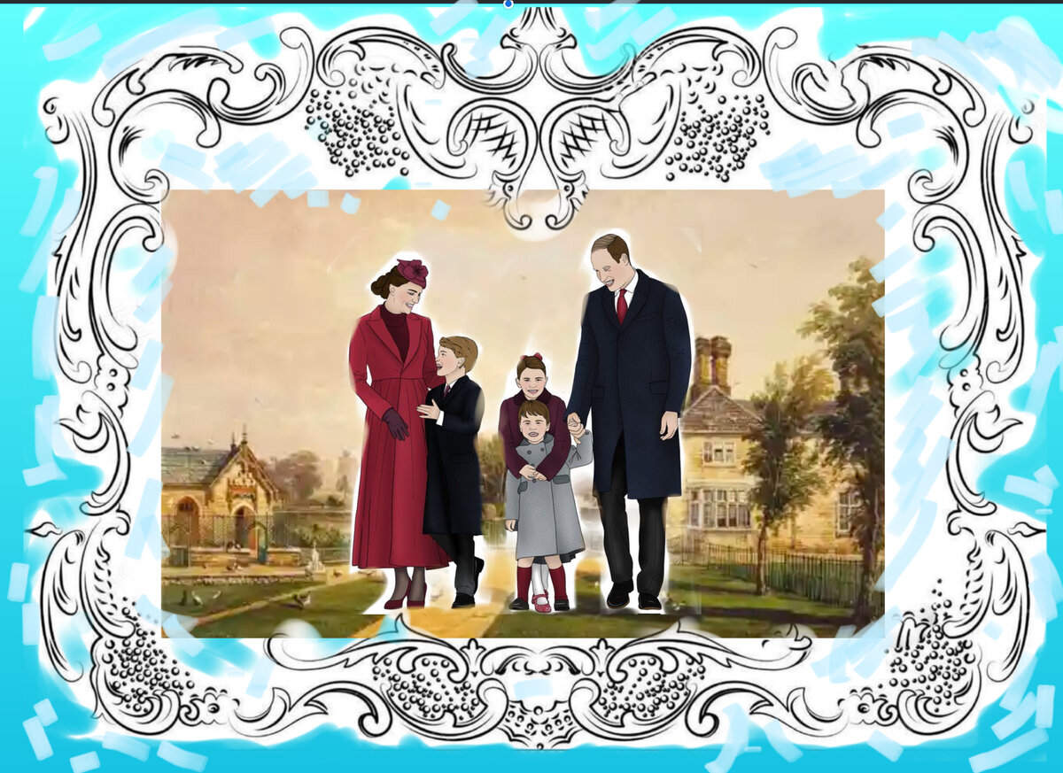 Кембриджские  стараются начать жить обычной жизнью? фотоколлаж автора 