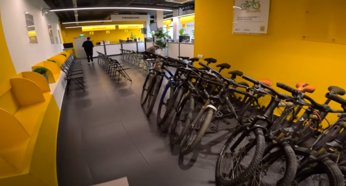 Офис Яндекс Еды, где проходит активация курьеров.