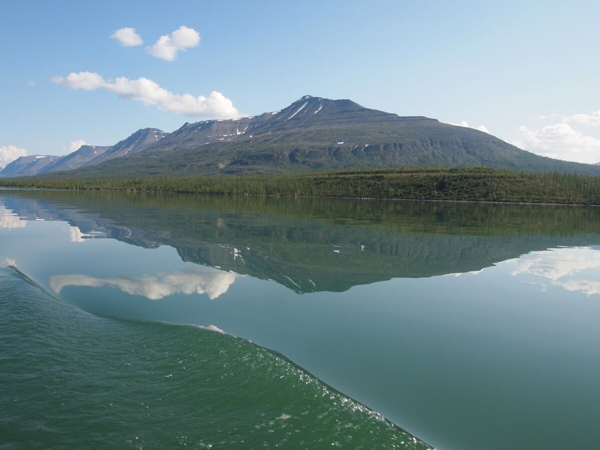 Озеро Аян на плато Путорана