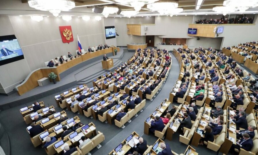 Пленарное заседание Госдумы. Фото: пресс-служба Гд РФ