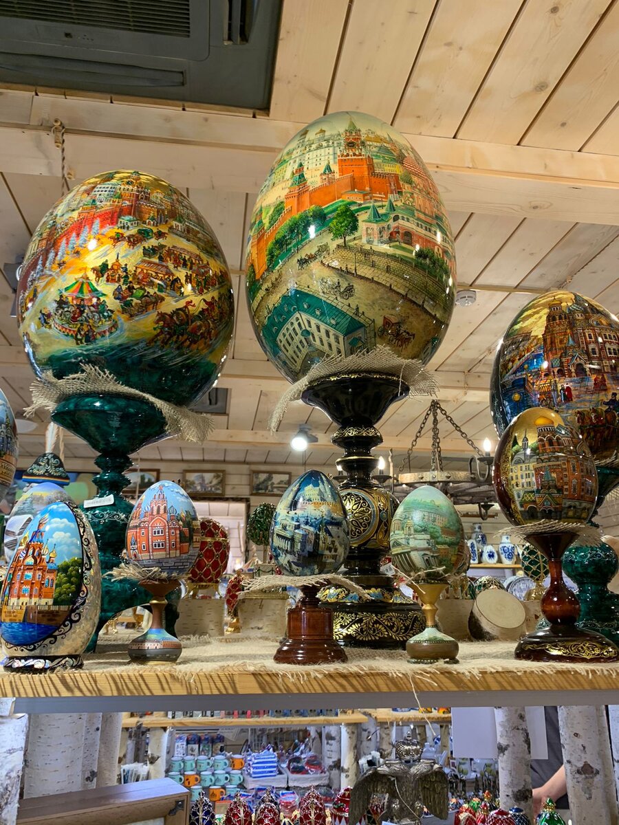 Сувенирные яйца Фаберже 