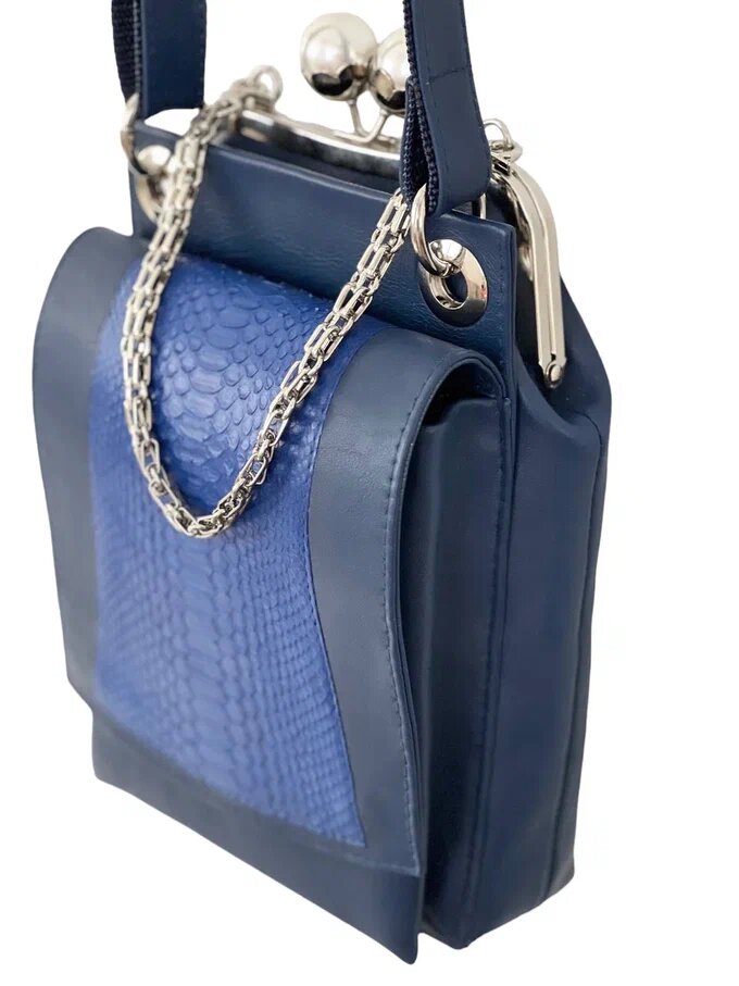 Кожаная сумка "Жанелль-46". Ателье Ирины Берзиной.