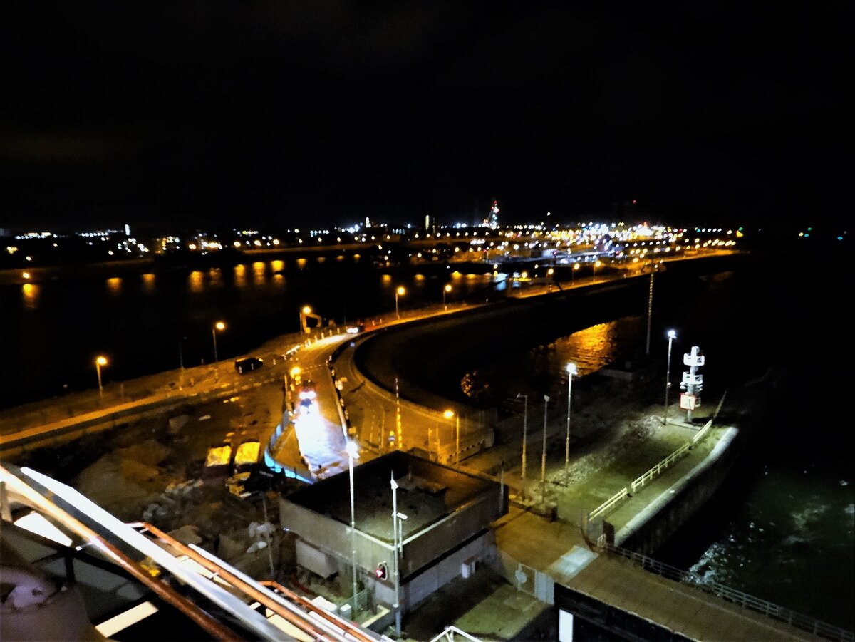 Заход для шлюзования