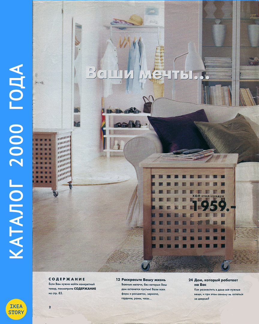 Каталог ИКЕА 2000 г. (страница 2).