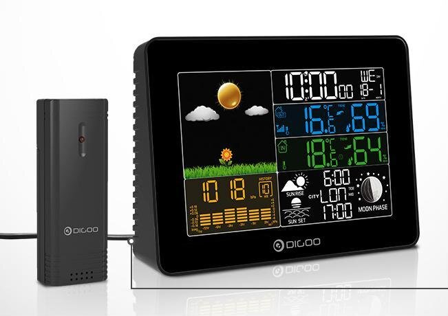 Метеостанция с двумя датчиками. Метеостанция Digoo DG-th8868 неисправности. Метеостанция Digoo DG-th8868 видео. Метеостанция Digoo 86136. Метеостанция с беспроводным датчиком 40150n.