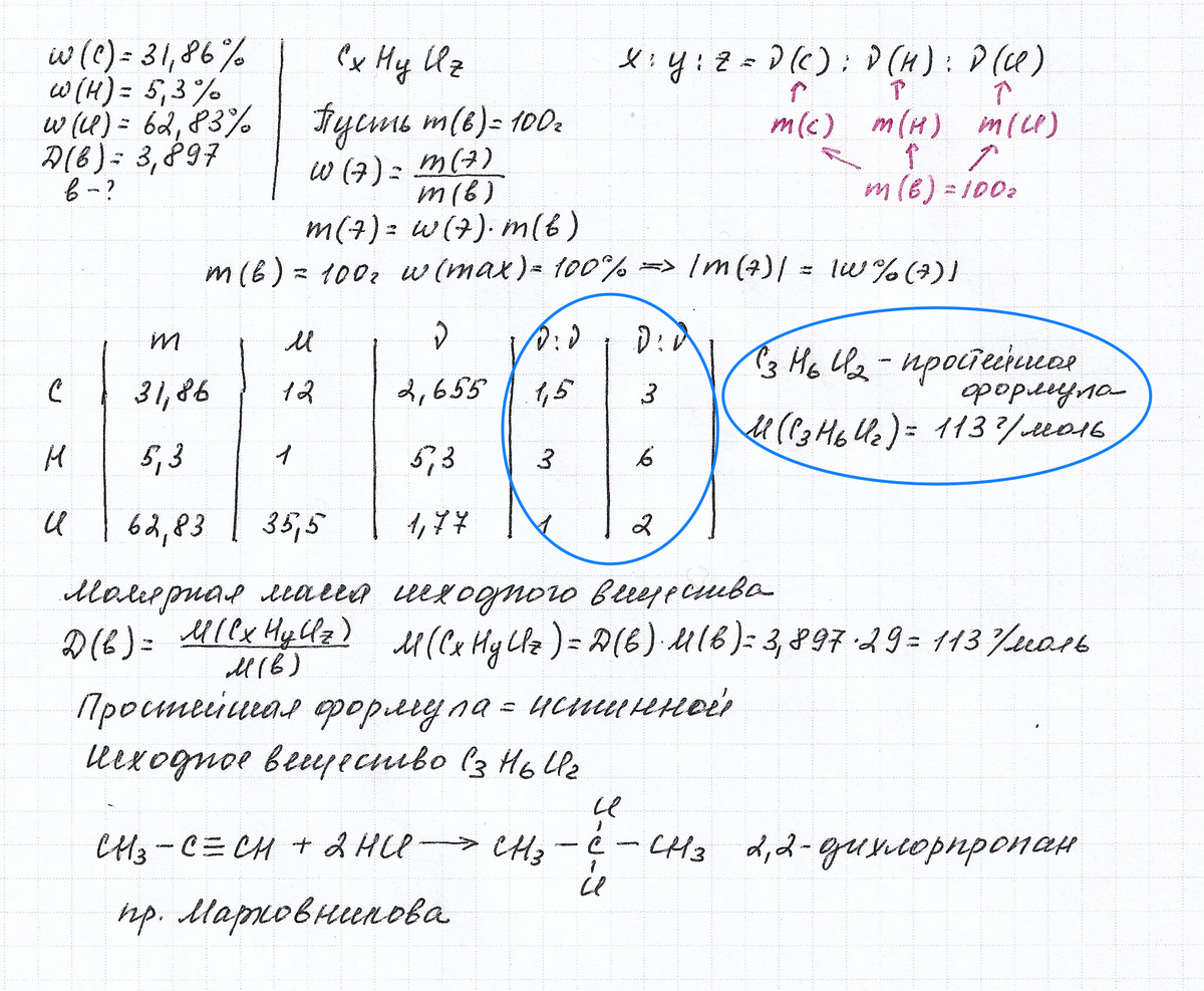 Колючая нежность задач по химии ЕГЭ 2019. 35-е задание (массовые доли +  шипы кратности) | Репетитор-профессионал Богунова В.Г. | Дзен