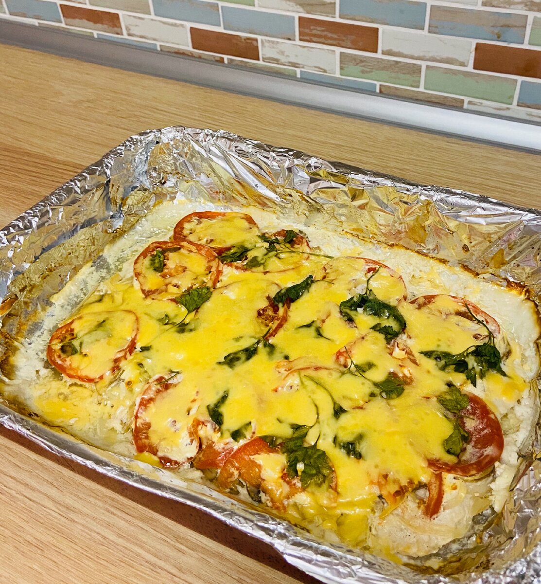 ПП МЯСО ПО-ФРАНЦУЗСКИ ИЗ КУРИНОЙ ГРУДКИ 