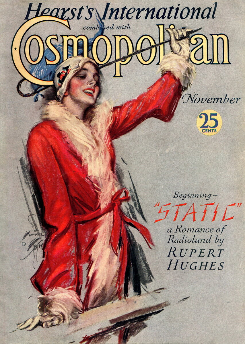 Харрисон Фишер. Обложка журнала Cosmopolitan, ноябрь 1931 