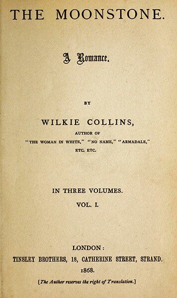 Титульная страница первого издания. Лондон, 1868 годUniversity of Illinois Urbana-Champaign