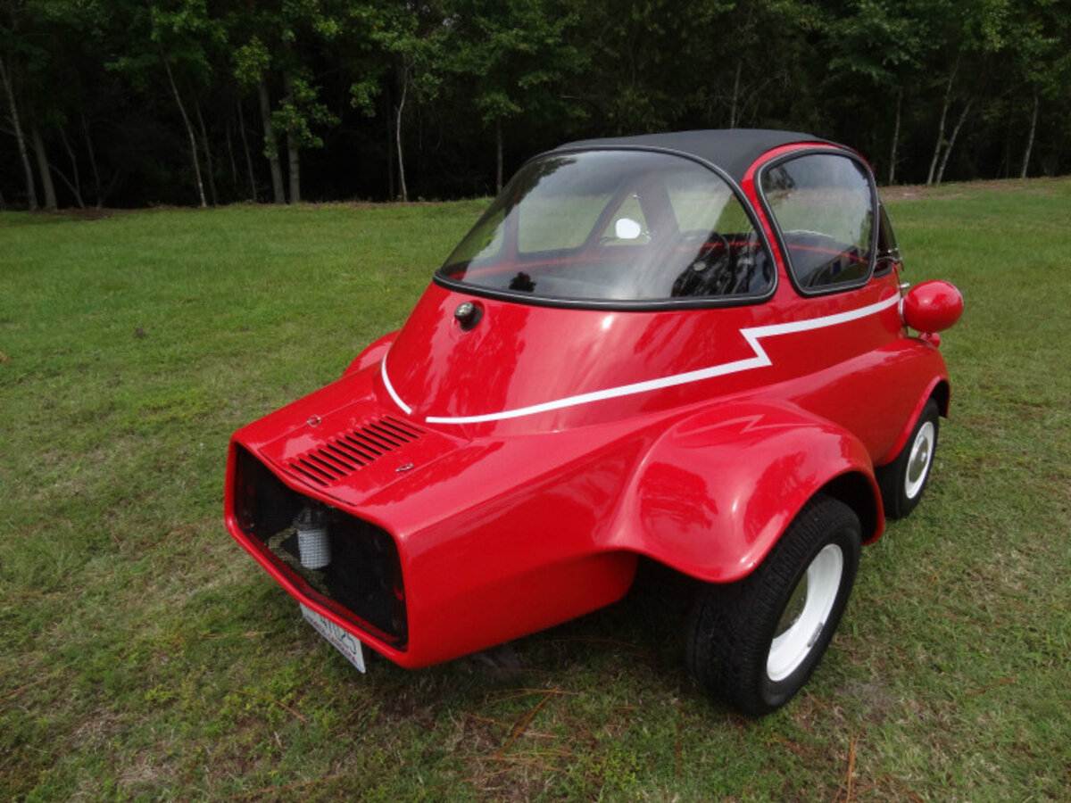 трехколесный bmw isetta