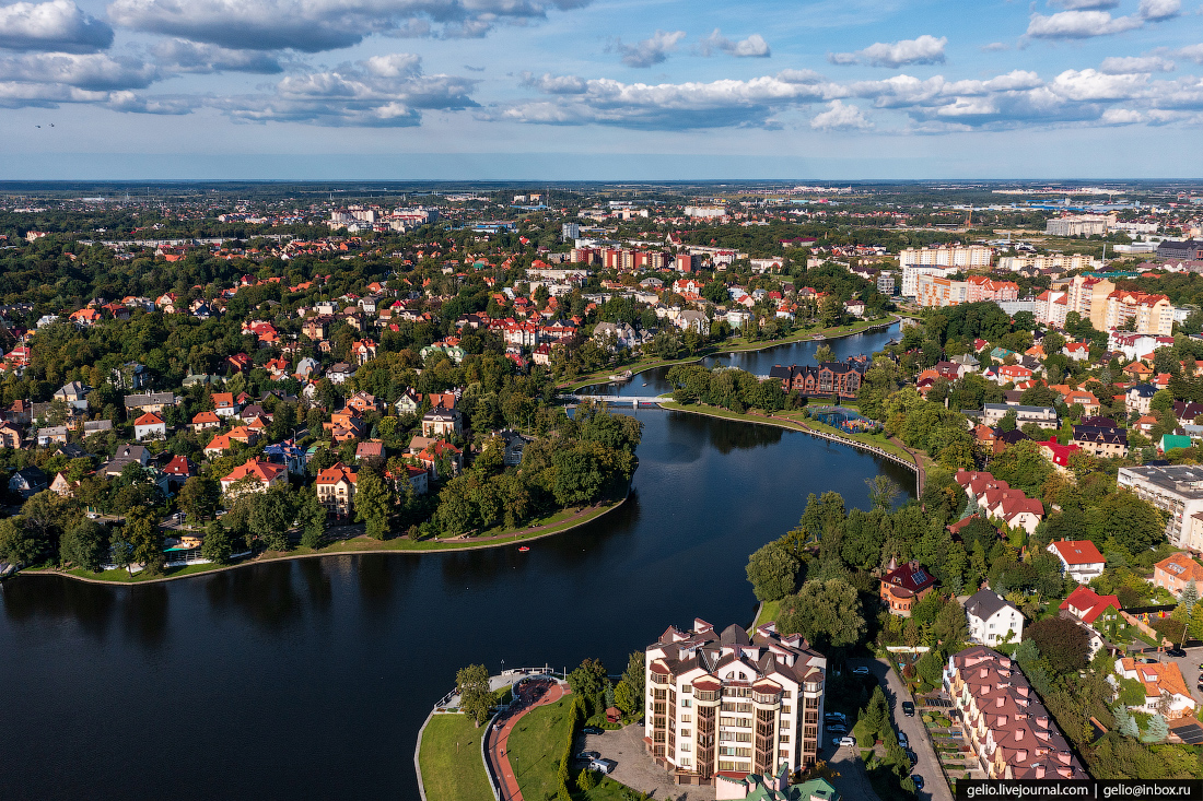 Калининград фото города с высоты