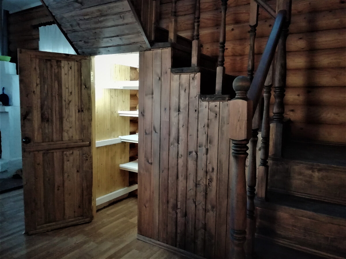 Наша лестница на второй этаж