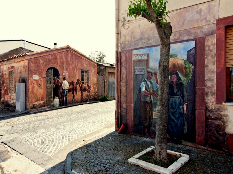 Сан-Сперате - город-музей в Сардинии. Фото из открытого источника