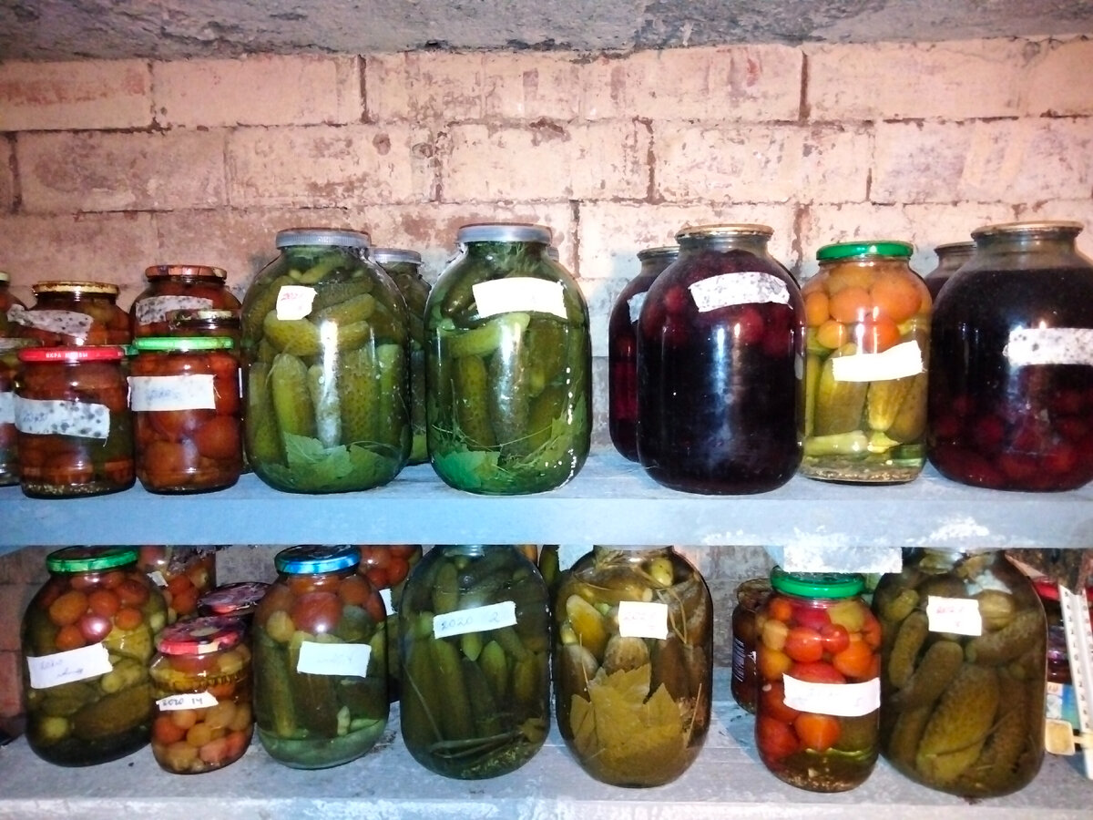Заготовки в подвале