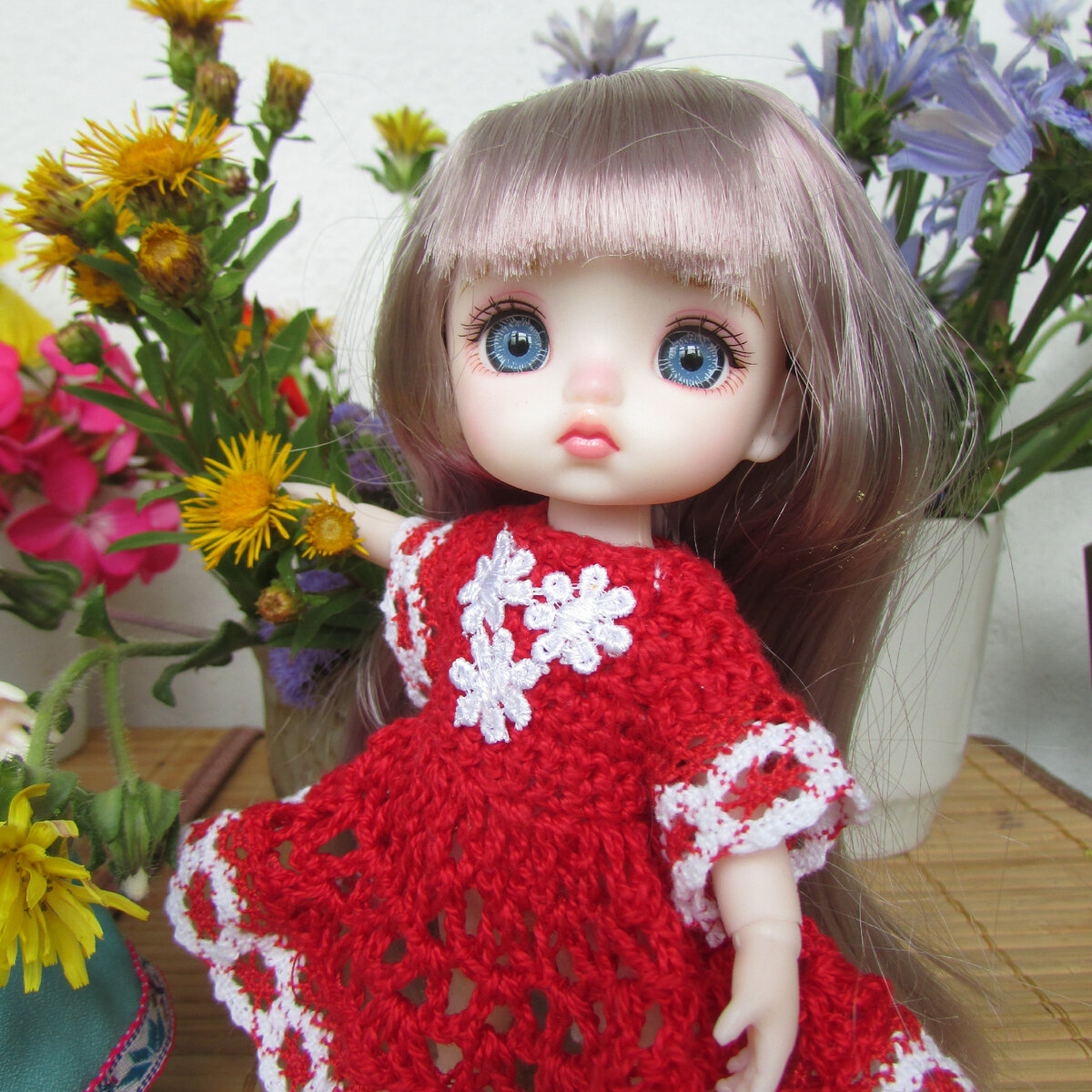 малышка из Китая, наряд - моё творчество. Фото автора