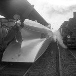 локомотив с пропеллером Schienenzeppelin