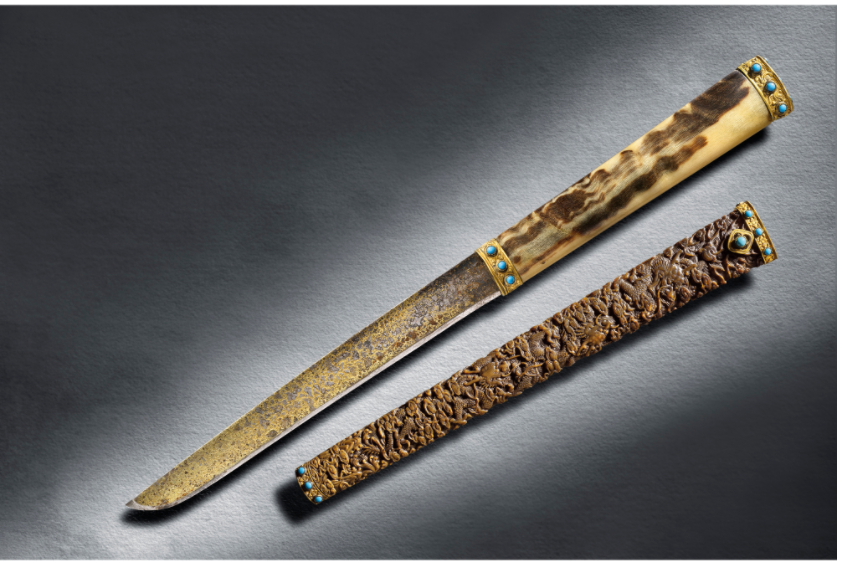 Qianlong imperial hunting knife 