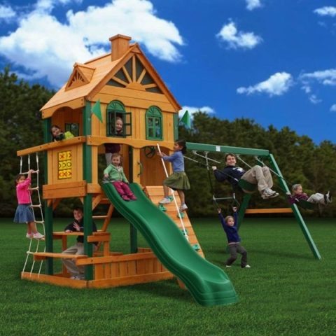  Игровой комплекс на даче.