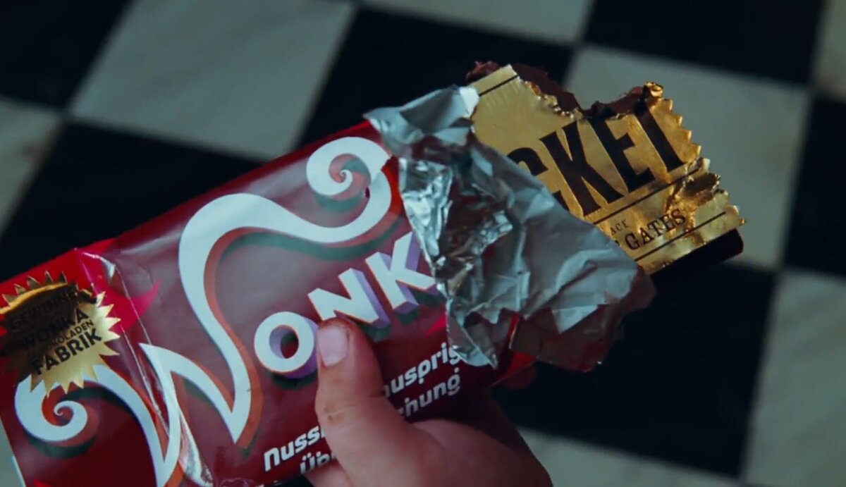 Кадр из фильма "Чарли и шоколадная фабрика"