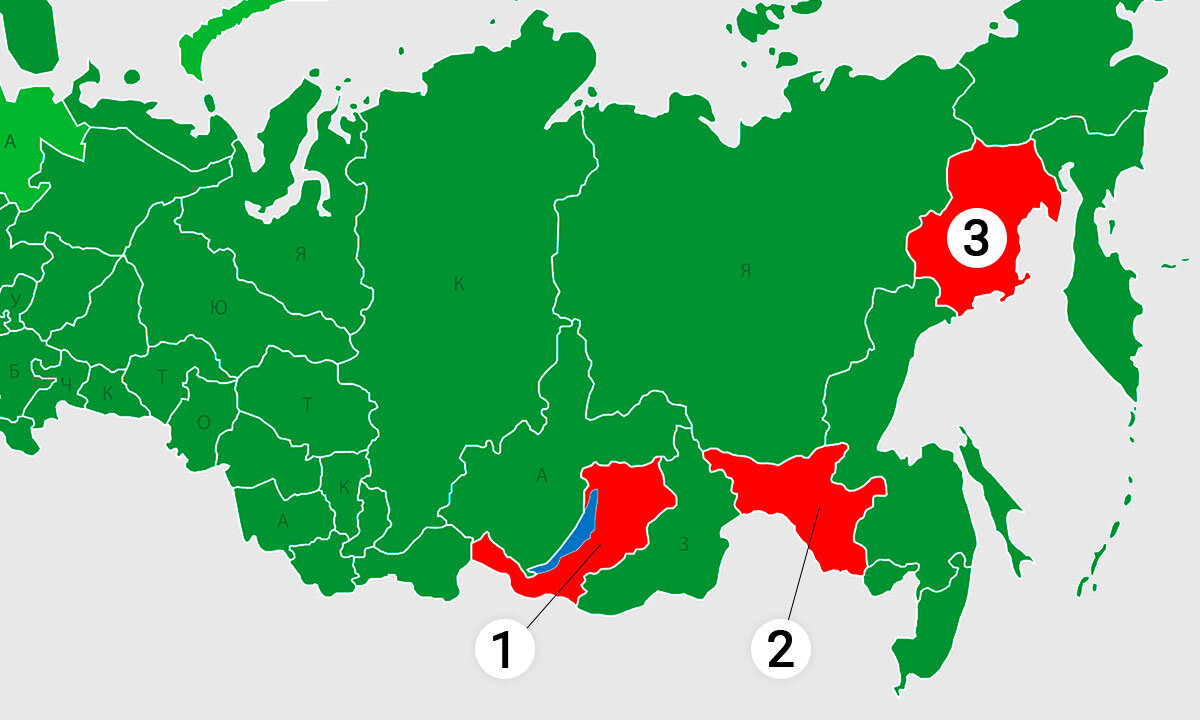 Магаданская область карта россии