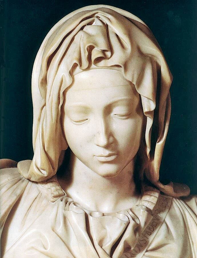 Мадонна в составе композиции Пьеты ( фото из Википедии)