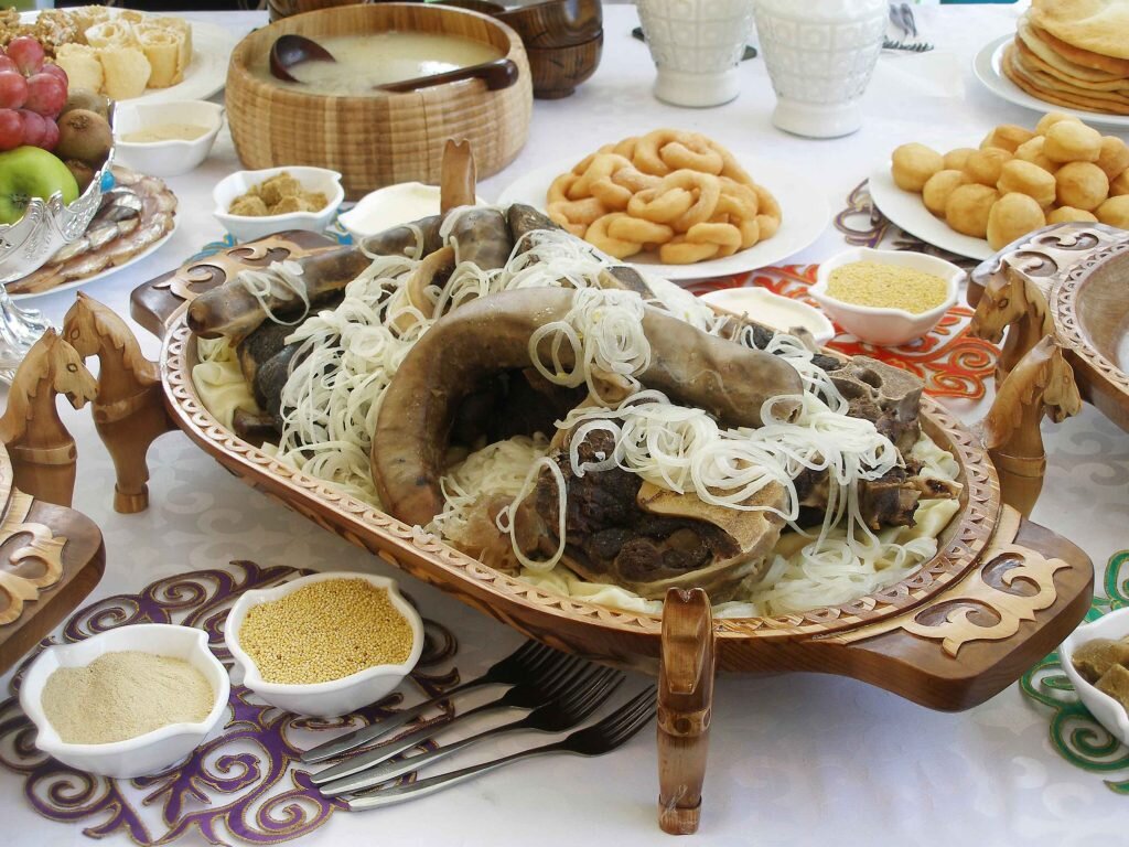 Казахский бешбармак