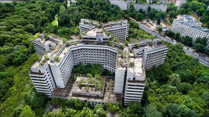 Ховринская заброшенная больница