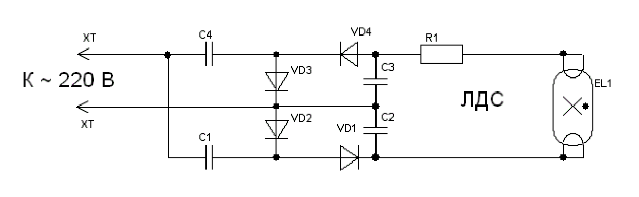 Схемы подключения люминесцентных ламп: обзор популярных методов