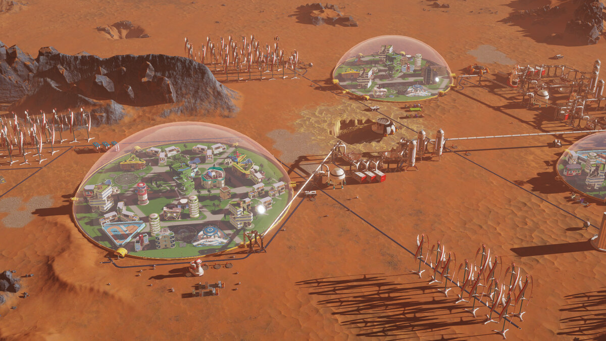 Отличная выживалка на Марсе Surviving Mars доступна бесплатно. | EXABYTE  WORLDS | Дзен