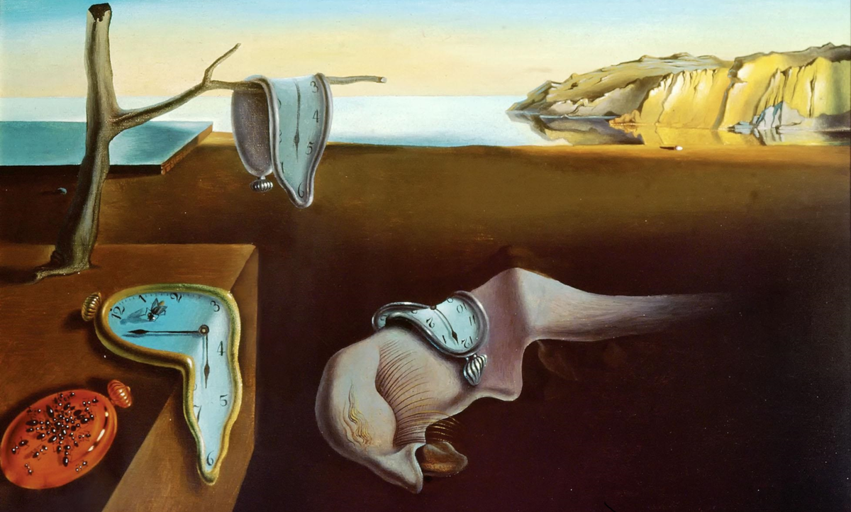В качестве иллюстрации к статье использована фоторепродукция картины Сальвадора Дали «Постоянство памяти» (исп. La persistencia de la memoria, 1931)