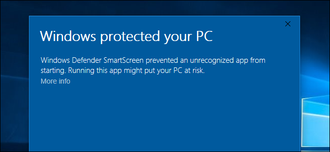 Как отключить SmartScreen в Windows