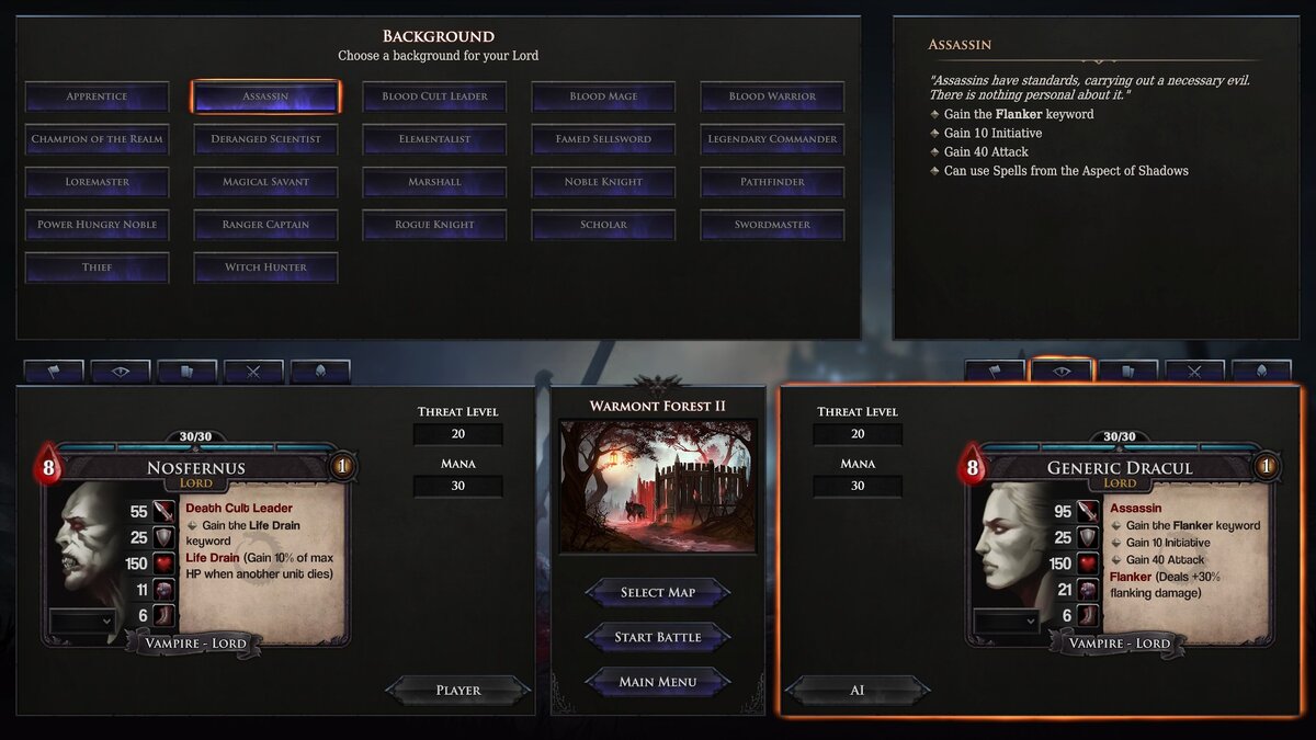Кастомизация героев для skirmish