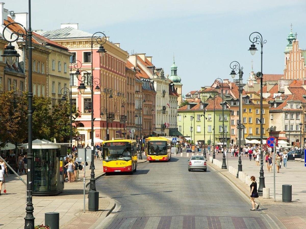 город варшава в польше