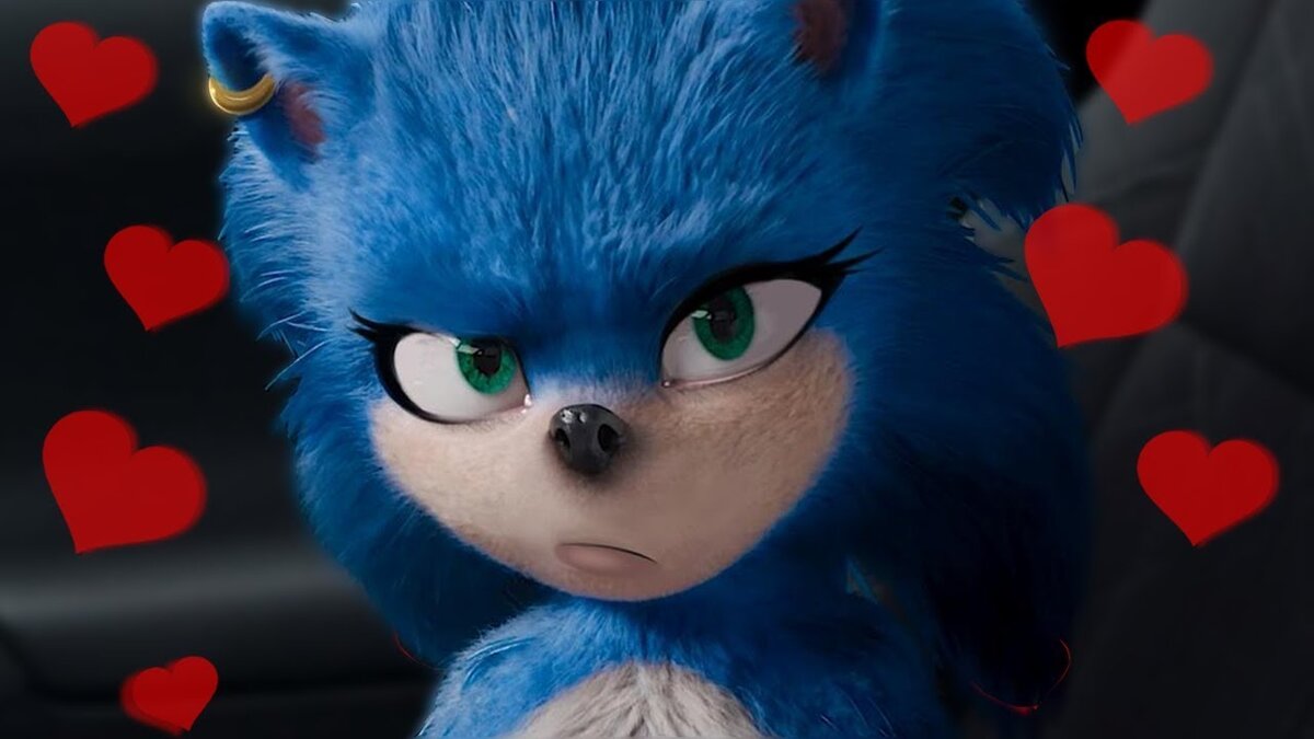 Фан-арт редизайна Соника