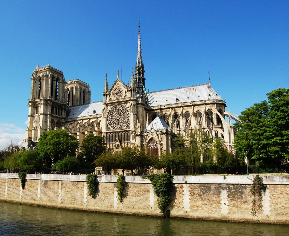 Собор Нотр-Дам-де-Пари до пожара 2019 года