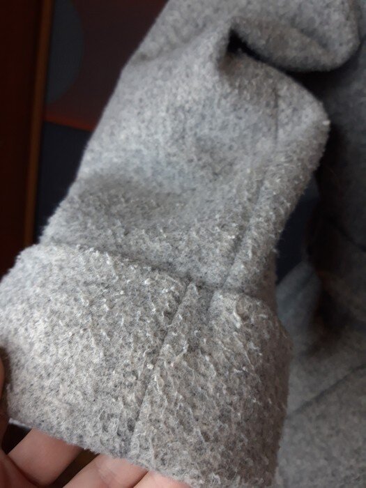 Катышки на рукавах