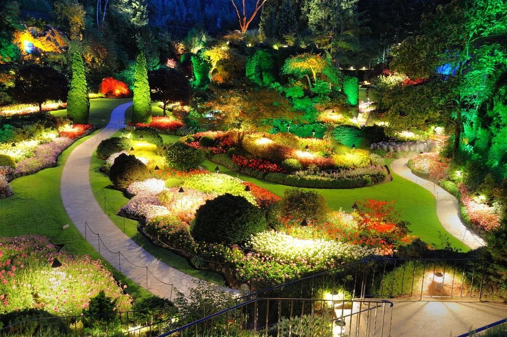 Ландшафтное освещение