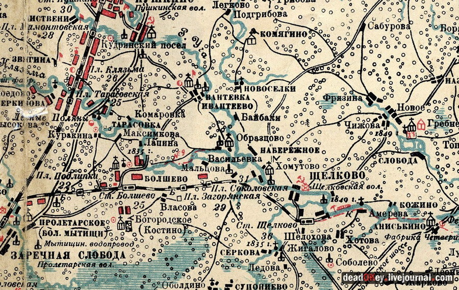 Мытищи московской области карта московской области