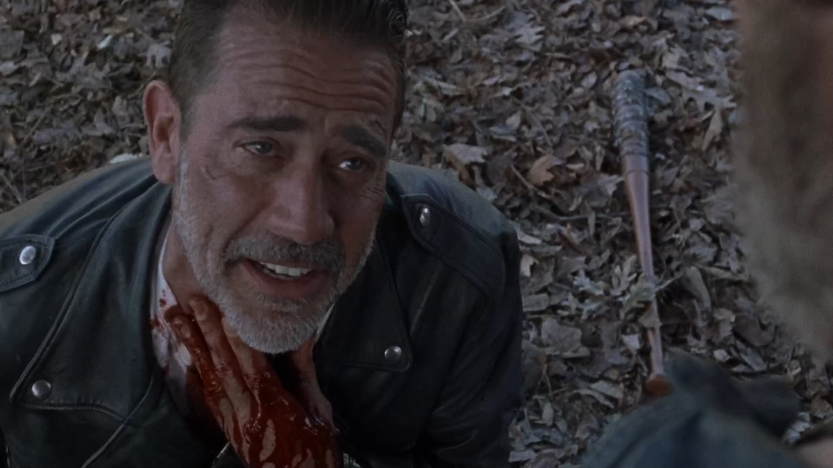 Кадр из 16 серии 8 сезона "Ходячих мертвецов". AMC