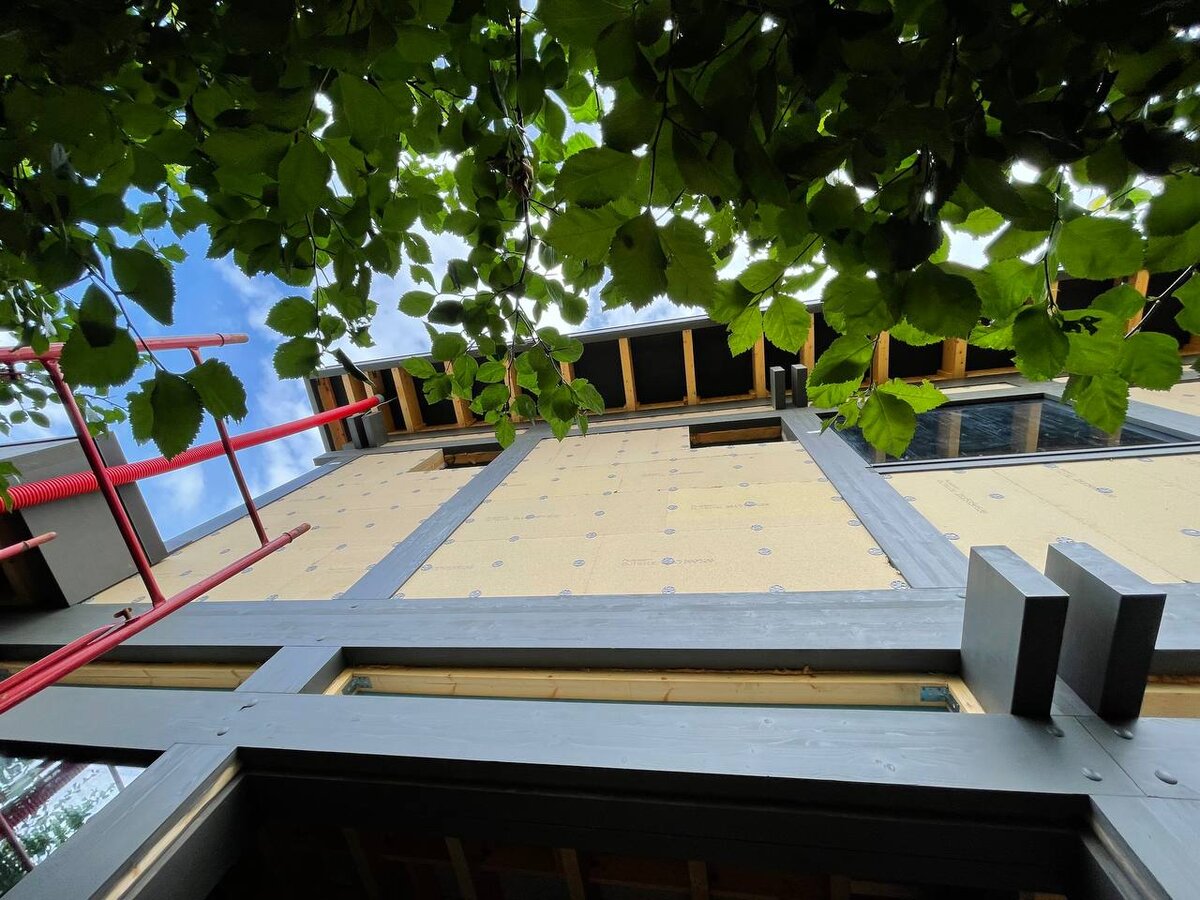 Строительный процесс дома Миллениум