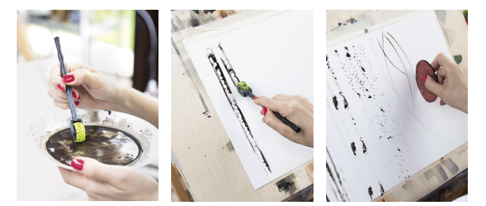 Авторские кисти Вероники Калачевой - фото из книги