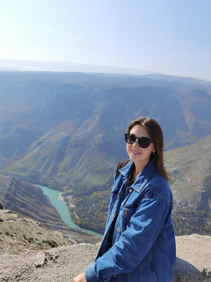 вид на Сулакский каньон