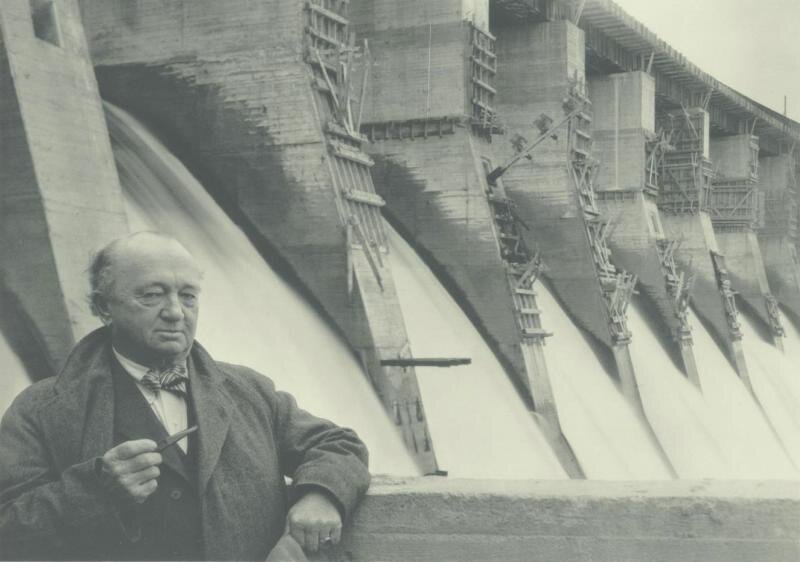 Хью Купер – американский инженер, главный констультант по строительству Днепростроя. 1930 год, Украинская ССР, г. Запорожье, МАММ/МДФ.