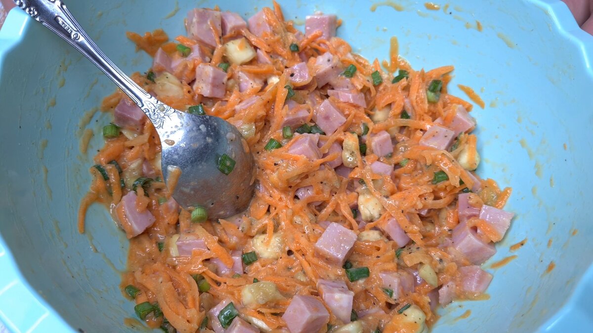 Баклажаны с ветчиной и овощами на сковороде - так вкусно, что не оторваться  (рецепт с видео) | Multipovar | Дзен